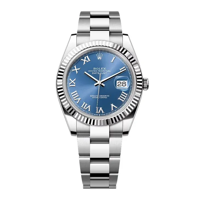 Rolex Bracelets Rolex Datejust 41mm Ref 1263340025 Blue Dial Stainless Steel Oyster Bracelet Mens Watch Rolex Bracelets Rolex Datejust 41mm Ref 1263340025 Blue Dial Stainless Steel Oyster Bracelet Mens Watch
