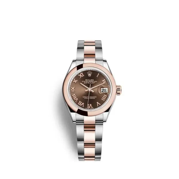 Rolex Bracelets Rolex LadyDatejust 28mm Ref 2791610010 Chocolate Roman Dial Two Tone Stainless Steel 18K Rose Gold Oyster Bracelet Womens Watch Rolex Bracelets Rolex LadyDatejust 28mm Ref 2791610010 Chocolate Roman Dial Two Tone Stainless Steel 18K Rose Gold Oyster Bracelet Womens Watch