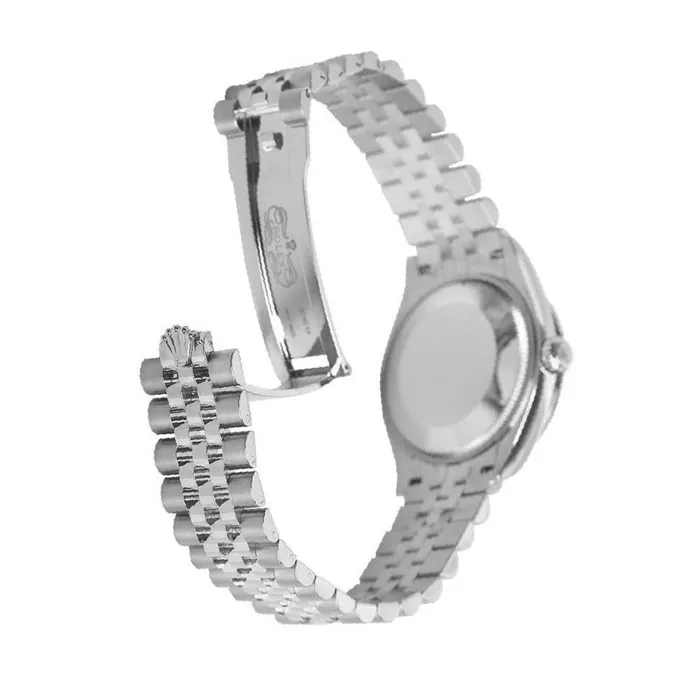 Rolex Datejust 31mm Ref 278344rbr0034 Pink Diamond Dial Diamond Bezel Stainless Steel Jubilee Bracelet Womens Watch Rolex Bracelets