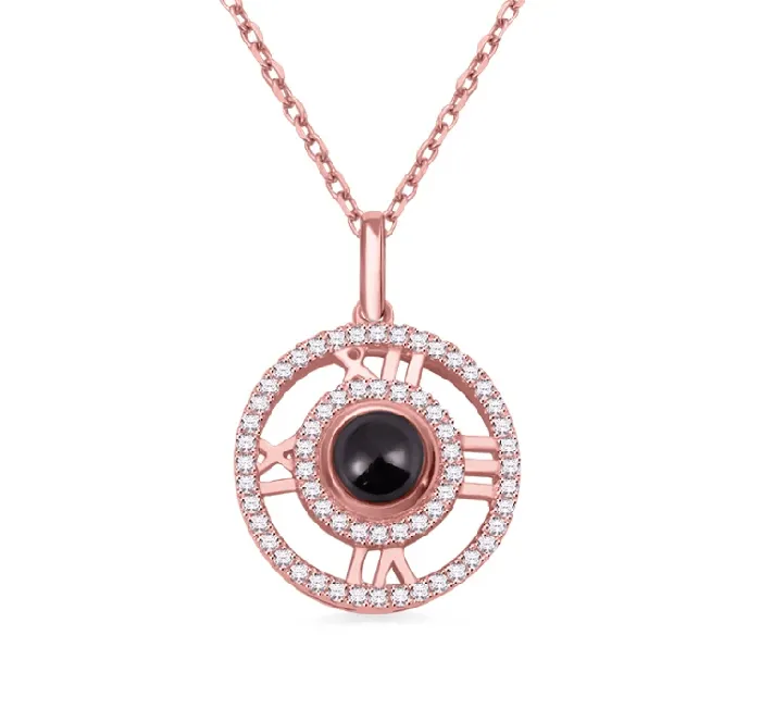 Sterling Silver 925 Memory Keeper Projection Necklace Customizable Photo Pendant for Timeless Keepsakes Belbren Necklaces Sterling Silver 925 Memory Keeper Projection Necklace Customizable Photo Pendant for Timeless Keepsakes Belbren Necklaces
