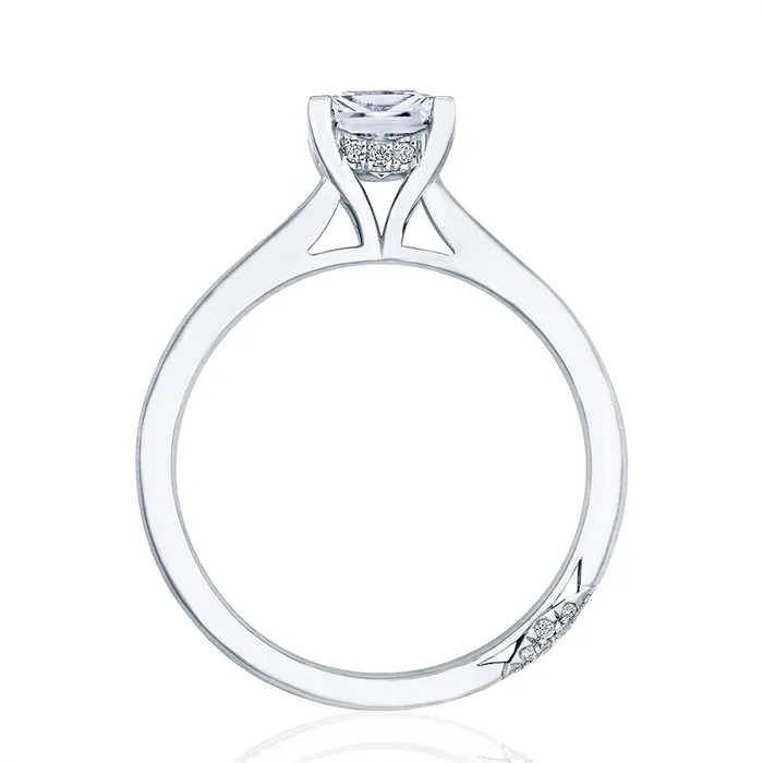 Tacori 18K White Gold Diamond Semimount Ring Tacori Rings