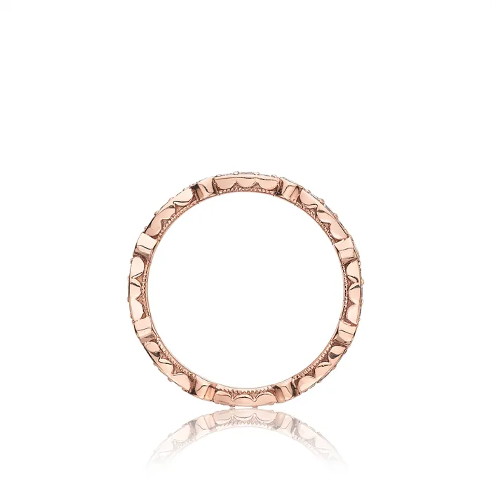 Tacori Rings Tacori Pretty in Pink 18K Rose Gold Diamond Wedding Band