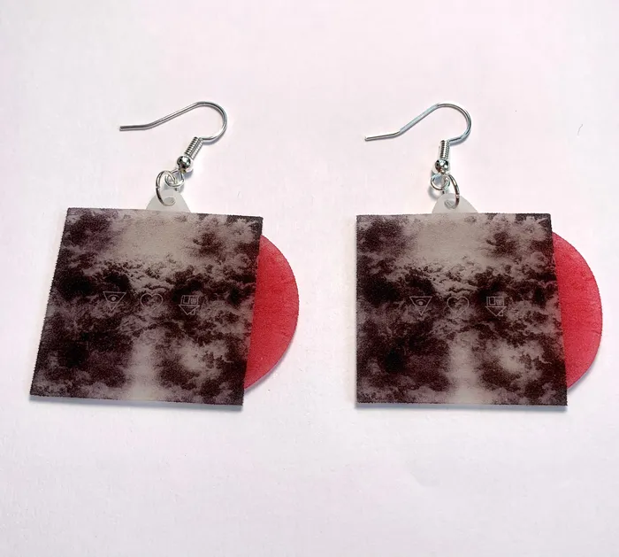 The Neighbourhood I Love You Vinyl Album Handmade Earrings Sam Makes Things Earrings
