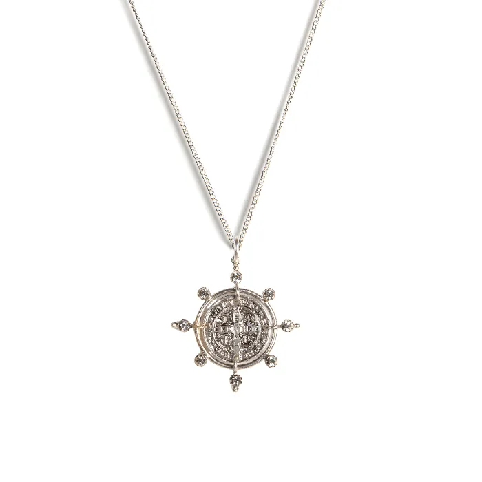 Virgins Saints Angels Necklaces Cardinal San Benito Charm Necklace