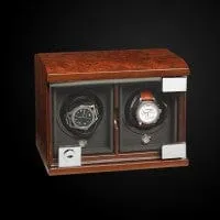 Watches Underwood Watch Winder Double Module Unit Briarwood