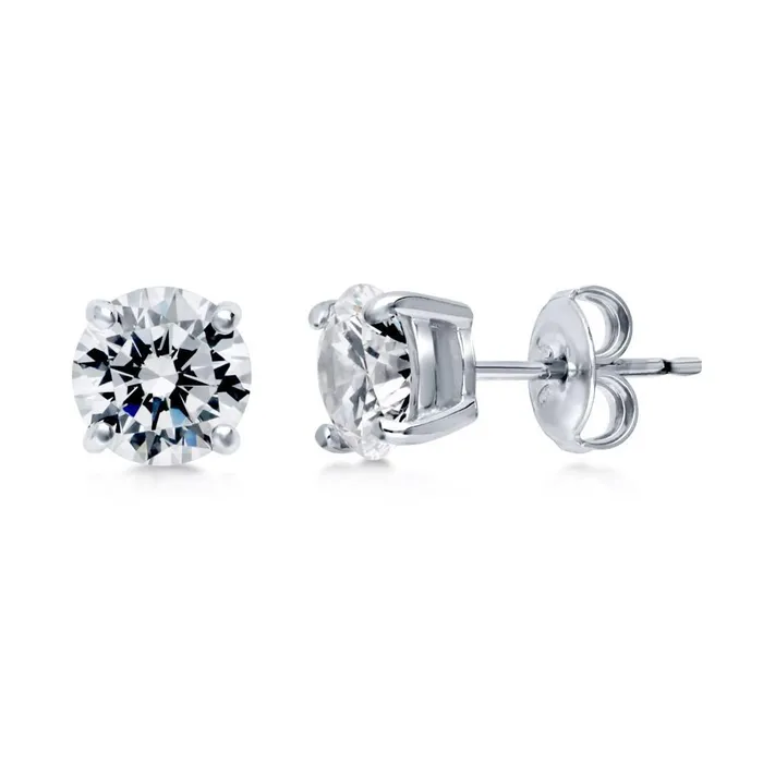 13 Ct Round Natural Earth Mined Diamond Stud Earring Fine Jewelry GB Earrings 13 Ct Round Natural Earth Mined Diamond Stud Earring Fine Jewelry GB Earrings