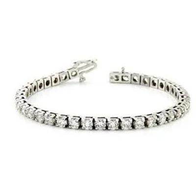 10 Carats Round Cut Natural Earth Mined Diamonds Women Tennis Bracelet GB Bracelets 10 Carats Round Cut Natural Earth Mined Diamonds Women Tennis Bracelet GB Bracelets