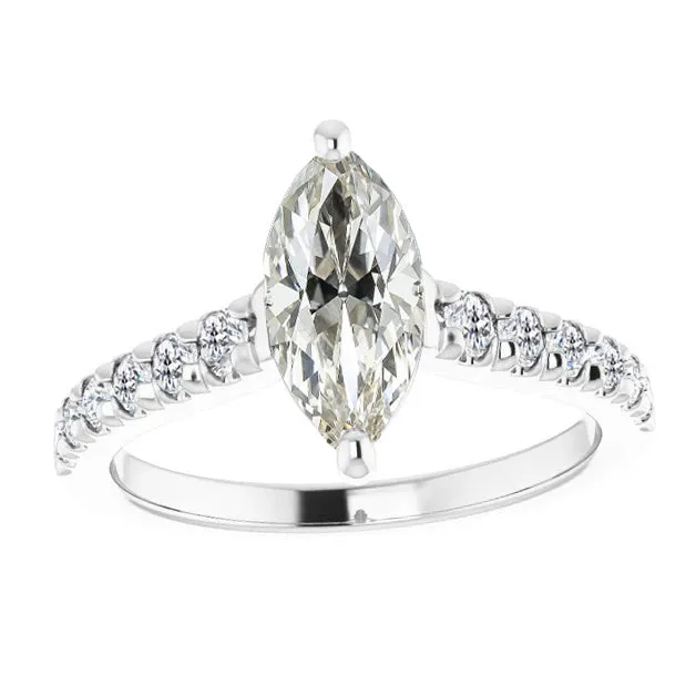 14K Gold Round Marquise Old Miner Real Natural Earth Mined Diamond Engagement Ring 5 Carats HarryChadEntcom Rings 14K Gold Round Marquise Old Miner Real Natural Earth Mined Diamond Engagement Ring 5 Carats HarryChadEntcom Rings
