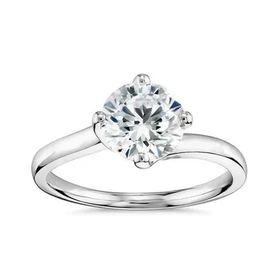 250 Ct Gorgeous Round Cut Solitaire Natural Earth Mined Diamond Wedding Ring GB Rings 250 Ct Gorgeous Round Cut Solitaire Natural Earth Mined Diamond Wedding Ring GB Rings