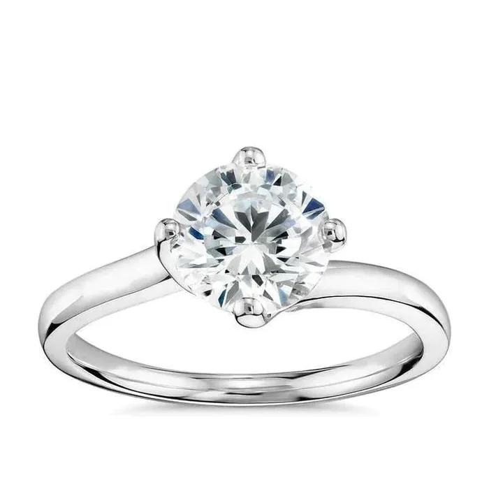 2 Carat 14K Gold Natural Earth Mined Diamond Ring GB Rings