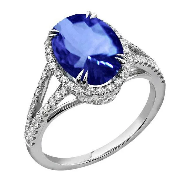 451 Carats Sri Lankan Sapphire Oval Natural Earth Mined Diamonds Anniversary Ring GB Rings 451 Carats Sri Lankan Sapphire Oval Natural Earth Mined Diamonds Anniversary Ring GB Rings