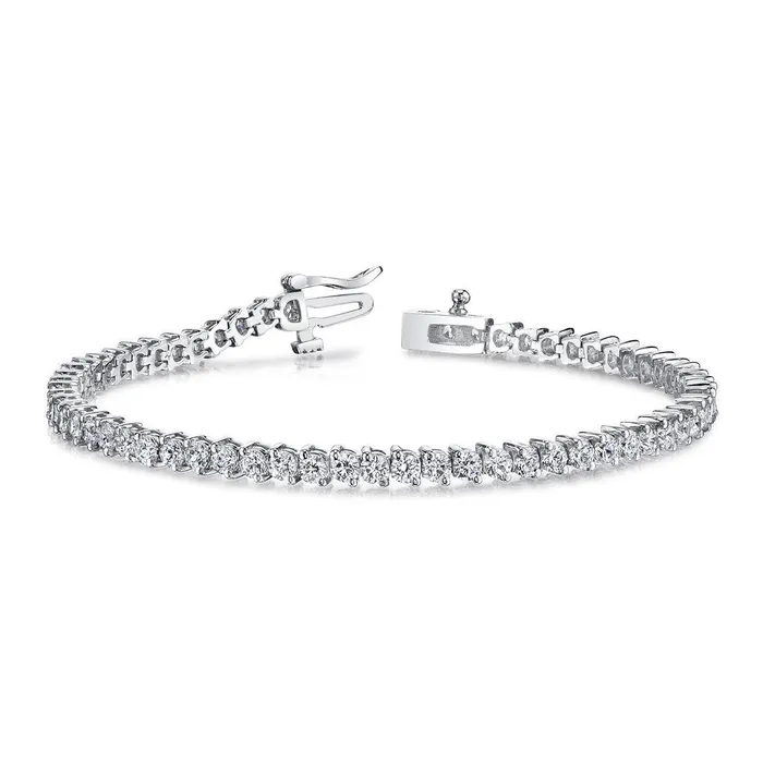 6 Carats Women Round Cut Real Natural Earth Mined Diamond Tennis Bracelet Gold Jewelry GB Bracelets 6 Carats Women Round Cut Real Natural Earth Mined Diamond Tennis Bracelet Gold Jewelry GB Bracelets