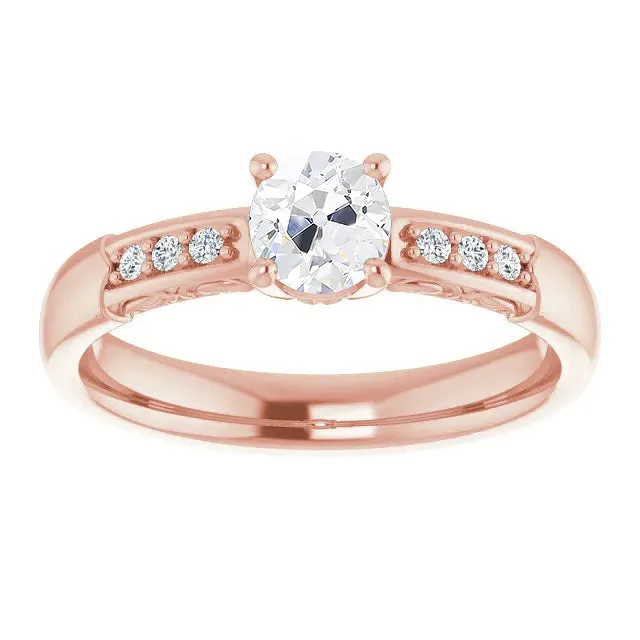 Anniversary Ring Round Old Miner Genuine Natural Earth Mined Diamonds Prong Set Gold 250 Carats HarryChadEntcom Rings Anniversary Ring Round Old Miner Genuine Natural Earth Mined Diamonds Prong Set Gold 250 Carats HarryChadEntcom Rings