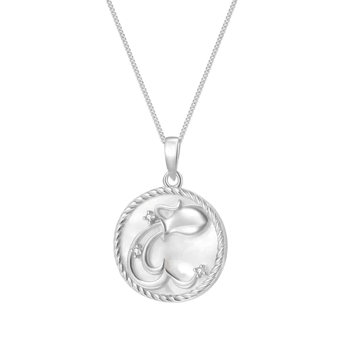 Aquarius Zodiac Pendant Necklace Hey Happiness Necklaces