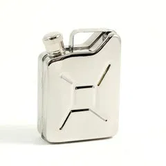 Bey Berk 6 Oz Stainless Steel Jerry Can Flask Bey Berk Bracelets