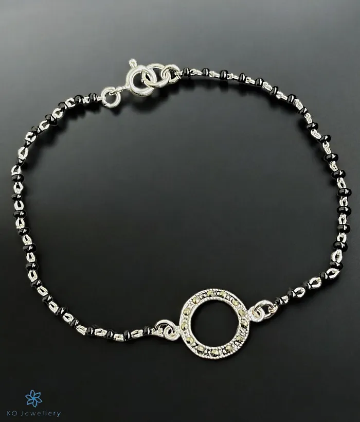 Bharati Bracelets The Reyna Silver Mangalsutra Bracelet