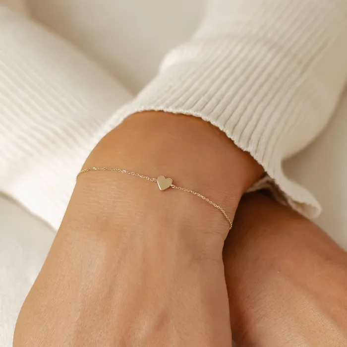 Bracelets Hey Happiness Compassion Bracelet 14K Gold Bracelets Hey Happiness Compassion Bracelet 14K Gold