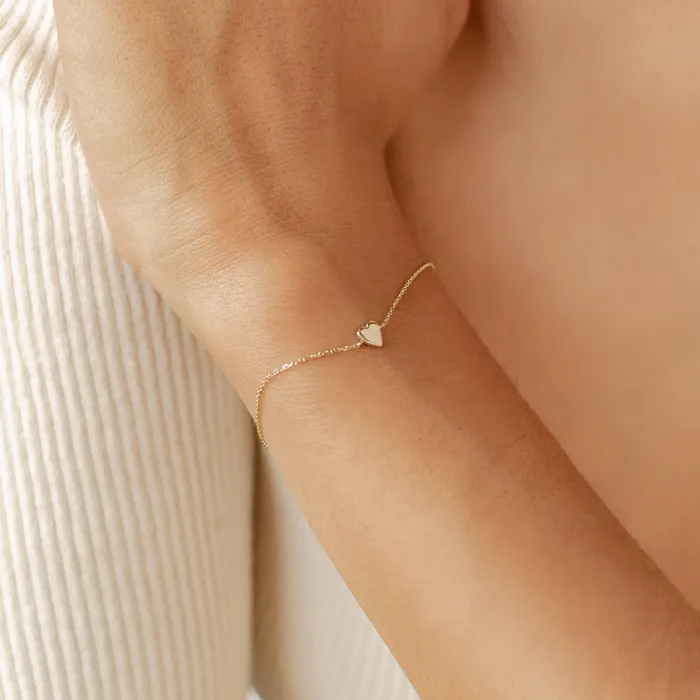 Bracelets Hey Happiness Compassion Bracelet 14K Gold Bracelets Hey Happiness Compassion Bracelet 14K Gold