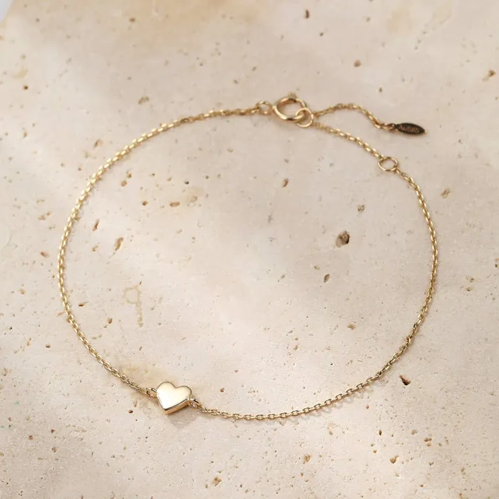 Bracelets Hey Happiness Compassion Bracelet 14K Gold Bracelets Hey Happiness Compassion Bracelet 14K Gold