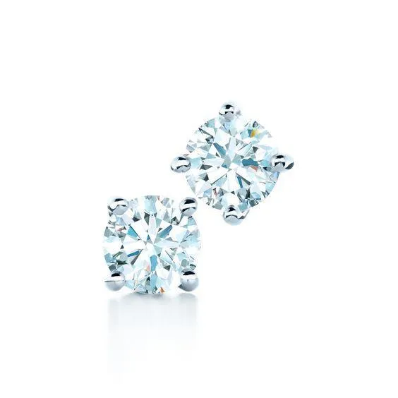 Earrings GB Natural Earth Mined Diamond Stud Post Earring 170 Carats Round Brilliant Cut White Gold Earrings GB Natural Earth Mined Diamond Stud Post Earring 170 Carats Round Brilliant Cut White Gold