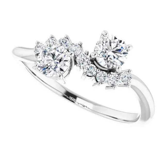 Engagement Round Natural Earth Mined Diamond Ring 150 Carats White Gold 14K Jewelry GB Rings Engagement Round Natural Earth Mined Diamond Ring 150 Carats White Gold 14K Jewelry GB Rings