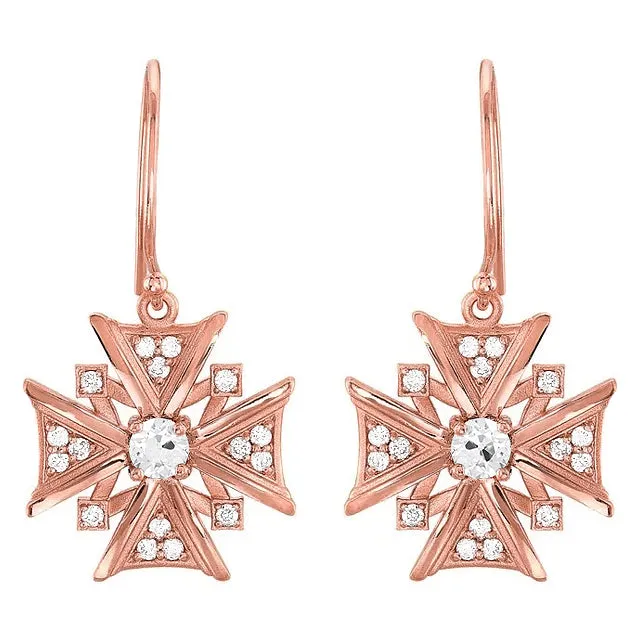 Flower Style Drop Earrings 150 Ct Old Cut Mined Diamond Rose Gold HarryChadEntcom Earrings Flower Style Drop Earrings 150 Ct Old Cut Mined Diamond Rose Gold HarryChadEntcom Earrings