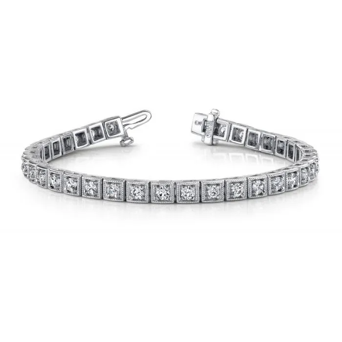 GB Bracelets 350 Carats Genuine Natural Earth Mined Diamond Tennis Bracelet Gold White 14K GB Bracelets 350 Carats Genuine Natural Earth Mined Diamond Tennis Bracelet Gold White 14K