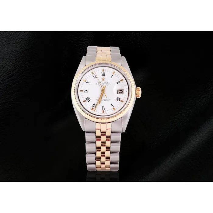 GB Bracelets Ss Gold Jubilee Bracelet Rolex Men Date Watch Roman Dial
