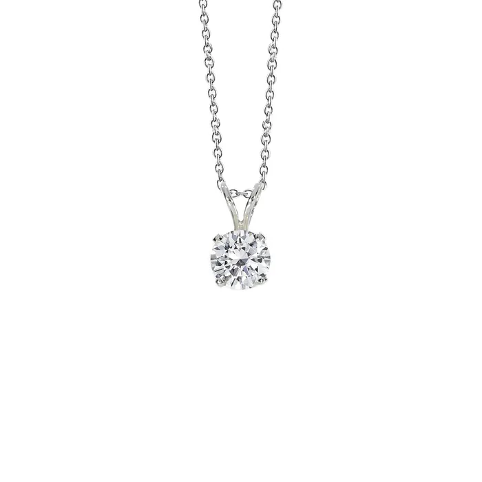 GB Necklaces 075 Carats Solitaire Round Natural Earth Mined Diamond Necklace Pendant Jewelry GB Necklaces 075 Carats Solitaire Round Natural Earth Mined Diamond Necklace Pendant Jewelry