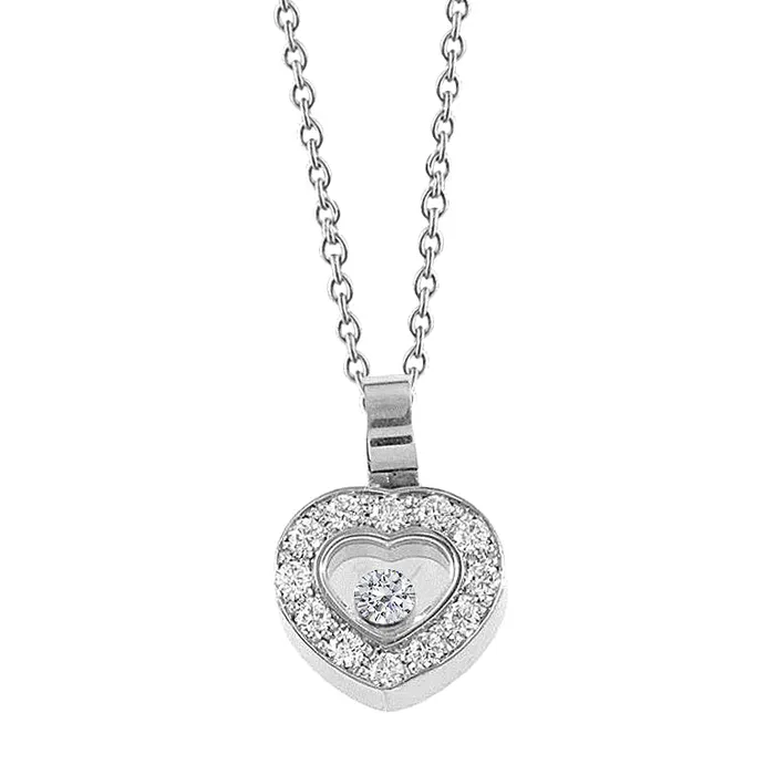 GB Necklaces 145 Ct Round Brilliant Natural Earth Mined Diamond Heart Shape Pendant Necklace GB Necklaces 145 Ct Round Brilliant Natural Earth Mined Diamond Heart Shape Pendant Necklace