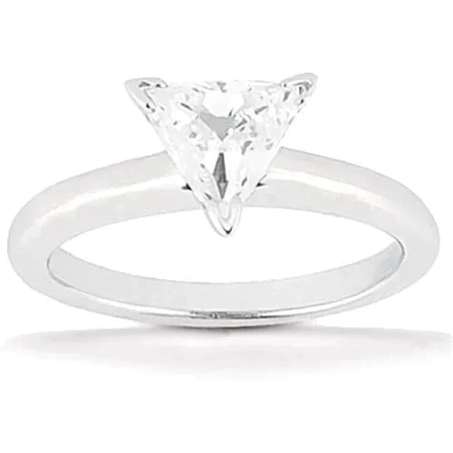 GB Rings 2 Carat Casual Trilliant Natural Earth Mined Diamond Ring