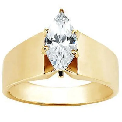 GB Rings Marquise 150 Carat Natural Earth Mined Diamond Solitaire Engagement Ring Yellow Gold GB Rings Marquise 150 Carat Natural Earth Mined Diamond Solitaire Engagement Ring Yellow Gold