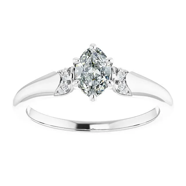 Gold Round Marquise Old Cut Natural Earth Mined Diamond Ring 6 Prong Set 150 Carats HarryChadEntcom Rings Gold Round Marquise Old Cut Natural Earth Mined Diamond Ring 6 Prong Set 150 Carats HarryChadEntcom Rings