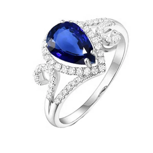 Halo Gemstone Blue Sapphire Ring Natural Earth Mined Diamonds 350 Carats Women Jewelry HarryChadEntcom Rings Halo Gemstone Blue Sapphire Ring Natural Earth Mined Diamonds 350 Carats Women Jewelry HarryChadEntcom Rings