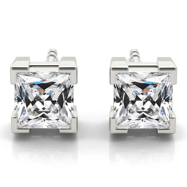 HarryChadEntcom Earrings Big Diamond Stud Earrings 10 Ct Gold Mine Square Cut Old Miner HarryChadEntcom Earrings Big Diamond Stud Earrings 10 Ct Gold Mine Square Cut Old Miner