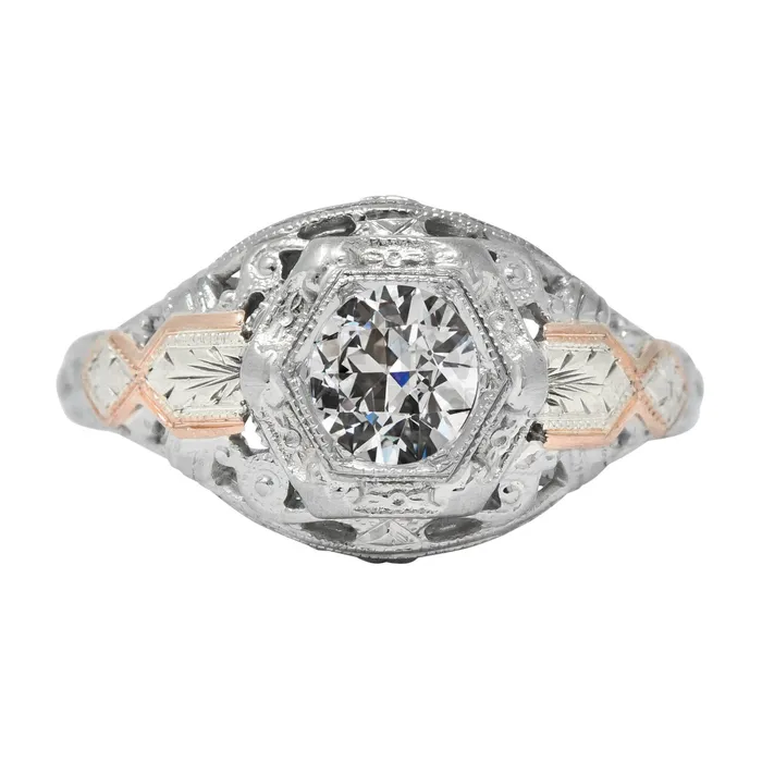 HarryChadEntcom Rings Solitaire Old Cut Natural Earth Mined Diamond Fancy Ring Bezel Antique Style 2 Carats HarryChadEntcom Rings Solitaire Old Cut Natural Earth Mined Diamond Fancy Ring Bezel Antique Style 2 Carats