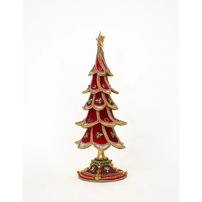 Katherines Collection Necklaces Katherines Collection 2022 Chinoiserie Tabletop Tree 27 Red Polyester Katherines Collection Necklaces Katherines Collection 2022 Chinoiserie Tabletop Tree 27 Red Polyester