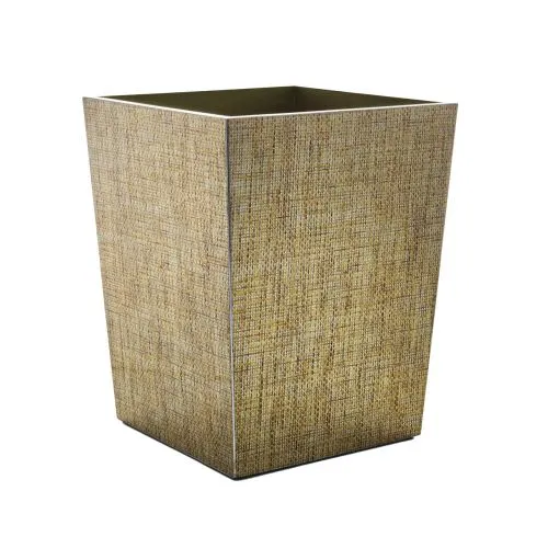 Kim Seybert PreStyled Sets Kim Seybert Angkor Brown Gold Waste Basket Wood 95 x 2 x 1175 Kim Seybert PreStyled Sets Kim Seybert Angkor Brown Gold Waste Basket Wood 95 x 2 x 1175