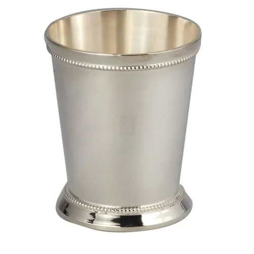 Leeber Rings Leeber Beaded Mint Julep Cup 325 SilverPlated
