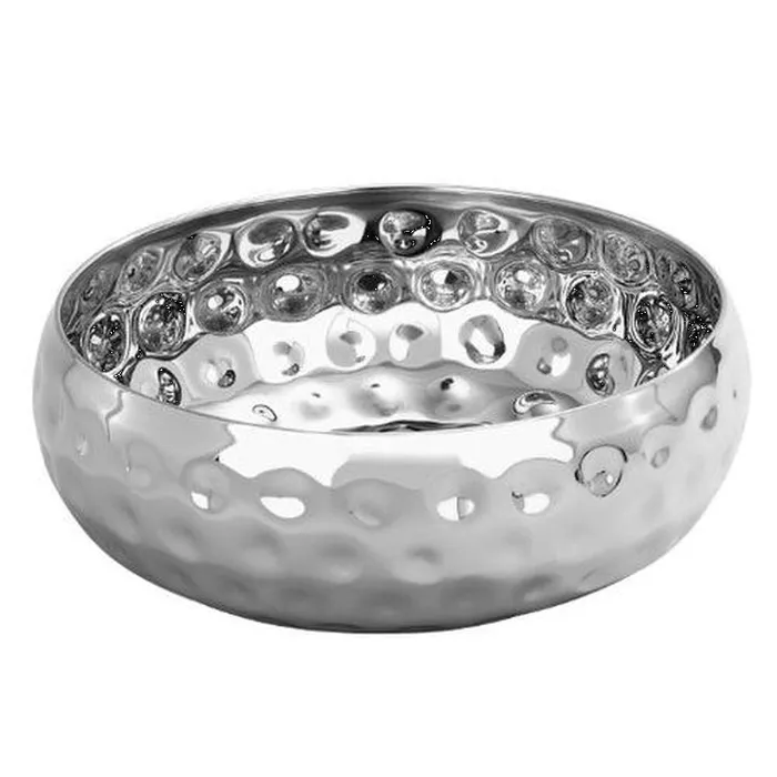 Leeber Round Serving Bowl 11 Stainless Steel Leeber Bracelets