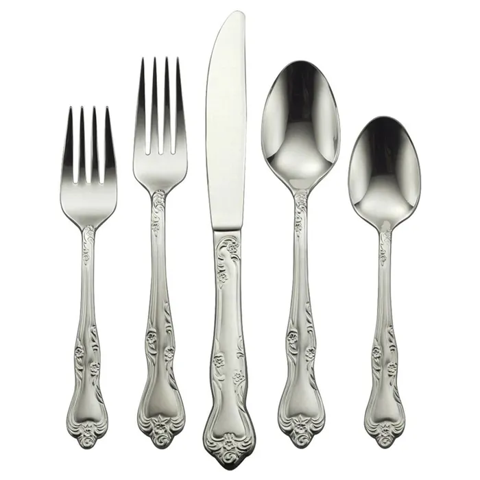 Lenox Oneida Azalea Flatware Set Stainless Steel Oneida Bracelets
