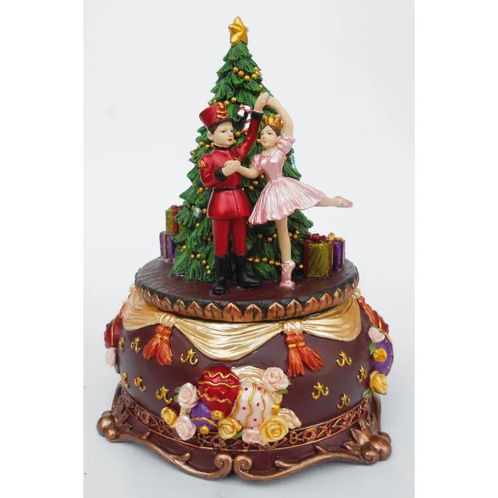 Musicbox Kingdom Necklaces Musicbox Kingdom 61 Nutcracker And Ballerina On A Christmas Tree Musicbox Kingdom Necklaces Musicbox Kingdom 61 Nutcracker And Ballerina On A Christmas Tree