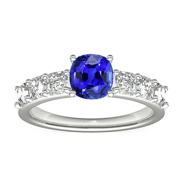 Natural Earth Mined Diamond Anniversary Cushion Ceylon Sapphire Ring 250 Carats HarryChadEntcom Rings Natural Earth Mined Diamond Anniversary Cushion Ceylon Sapphire Ring 250 Carats HarryChadEntcom Rings