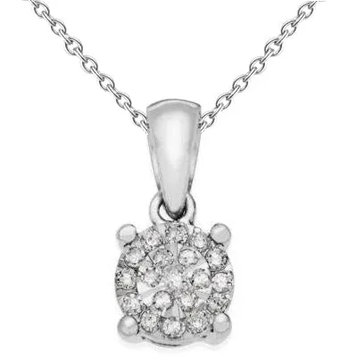 Necklaces 2 Carats Round Natural Earth Mined Diamond Necklace Pendant White Gold Women Jewelry 14K GB Necklaces 2 Carats Round Natural Earth Mined Diamond Necklace Pendant White Gold Women Jewelry 14K GB