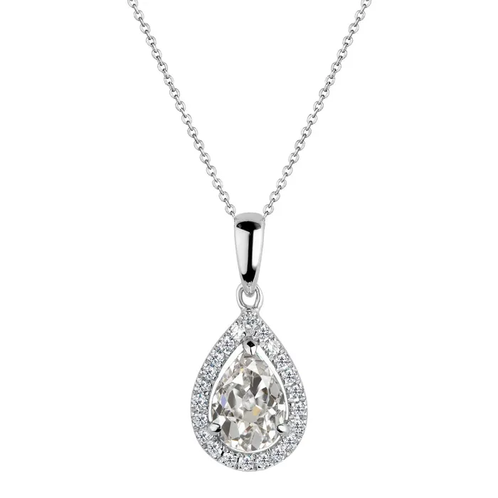 Necklaces HarryChadEntcom Teardrop Pear Old Miner Natural Diamond Pendant 250 Carats 14K Necklaces HarryChadEntcom Teardrop Pear Old Miner Natural Diamond Pendant 250 Carats 14K