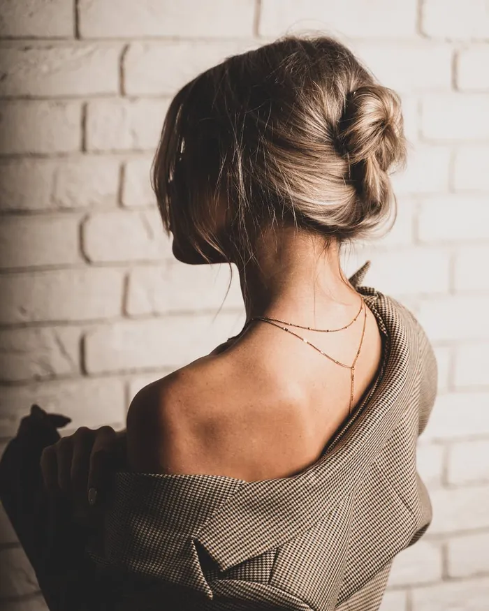 Necklaces Hey Happiness Layered Y Necklace Rose Gold Necklaces Hey Happiness Layered Y Necklace Rose Gold