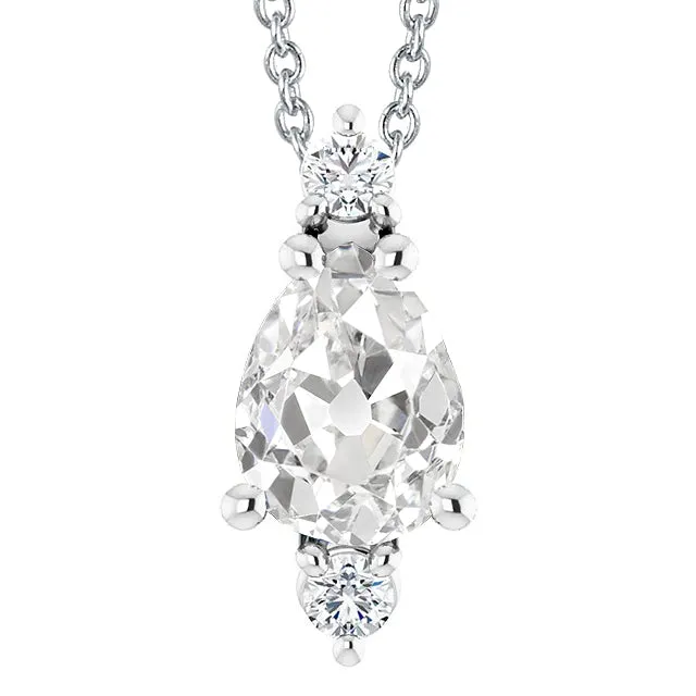 Necklaces Three Stone Pear Old Mine Cut Round Natural Earth Mined Diamond Pendant 450 Carats HarryChadEntcom Necklaces Three Stone Pear Old Mine Cut Round Natural Earth Mined Diamond Pendant 450 Carats HarryChadEntcom