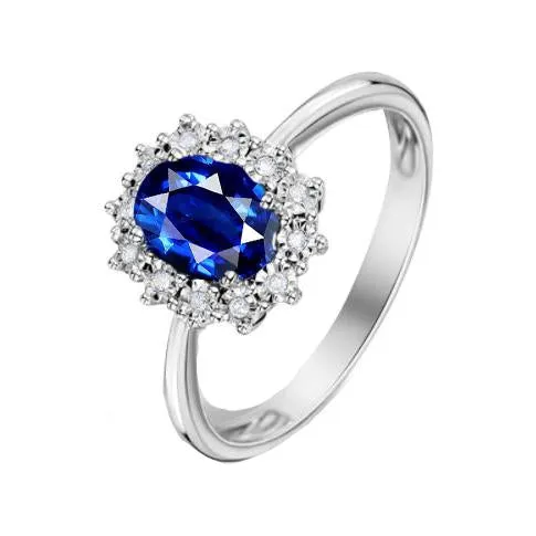 Oval Natural Earth Mined Diamond Halo Engagement Ring Sri Lankan Sapphire 4 Carats Ladies HarryChadEntcom Rings Oval Natural Earth Mined Diamond Halo Engagement Ring Sri Lankan Sapphire 4 Carats Ladies HarryChadEntcom Rings