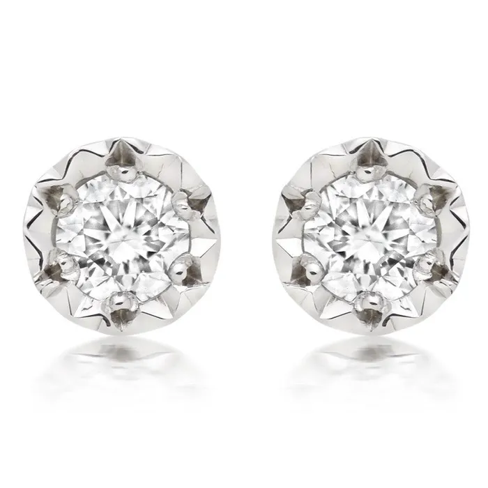 Prong Set 3 Ct Round Cut Natural Earth Mined Diamonds Women Stud Earring White Gold 14K GB Earrings Prong Set 3 Ct Round Cut Natural Earth Mined Diamonds Women Stud Earring White Gold 14K GB Earrings