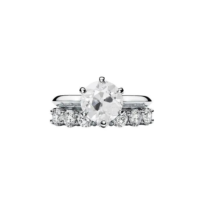 Rings 14K Gold Wedding Ring Set Round Old Mine Cut Real Natural Earth Mined Diamond 3 Carat Prong Set HarryChadEntcom Rings 14K Gold Wedding Ring Set Round Old Mine Cut Real Natural Earth Mined Diamond 3 Carat Prong Set HarryChadEntcom